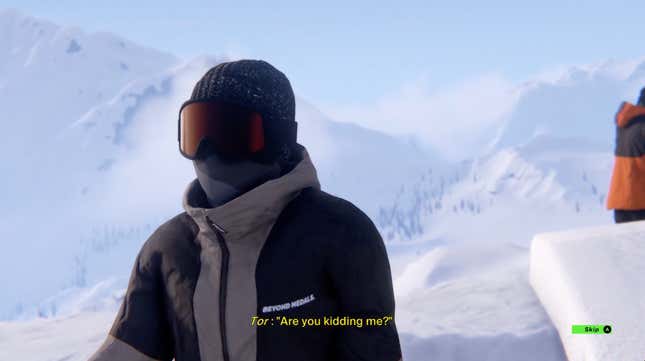 This Great Snowboarding Game Belongs In The Voice Acting Hall Of Shame