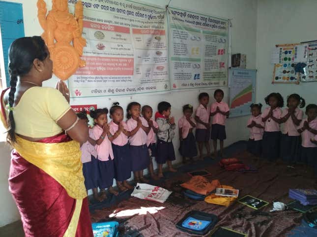 AWWs have now been tasked with early childhood education as well.