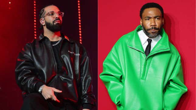 Image for article titled Drake Responds to Childish Gambino’s ‘Diss’ Track While on Tour