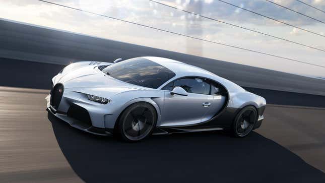 Image for article titled Bugatti Made A Bugatti Slightly Slower Than The Last Fast Bugatti