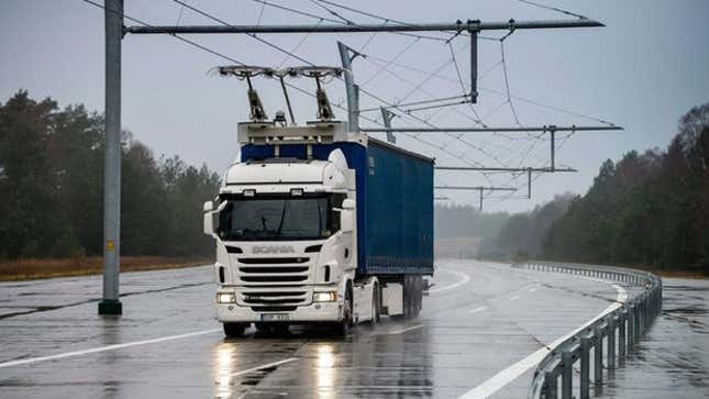 Real image of truck