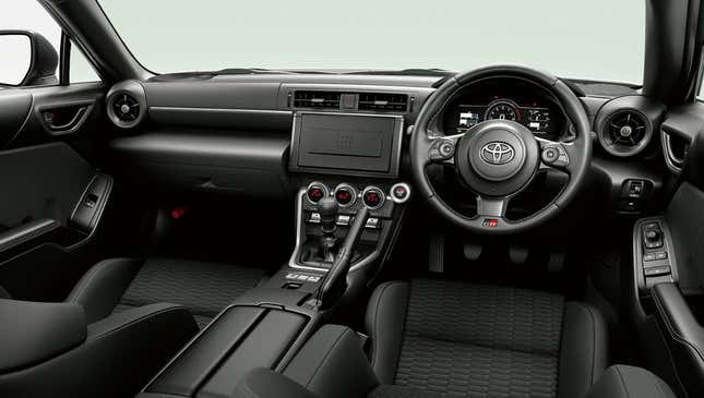 Image for article titled The 2022 Toyota GR 86 Brings Back The Barebones RC Trim
