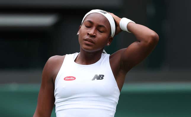 Image for article titled Coco Gauff, Venus Williams Suffer Shocking 1st Round Exits at Wimbledon