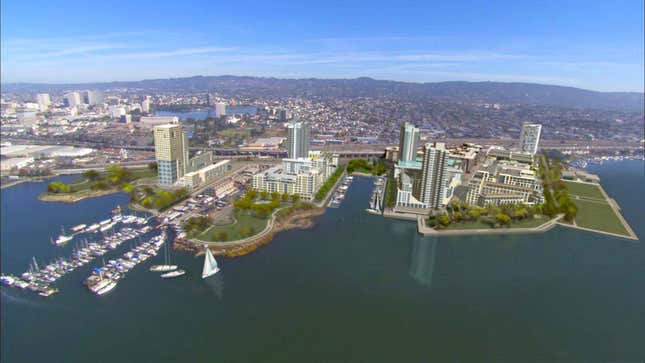 Plans for the Brooklyn Basin, as the Oakland project will be known.