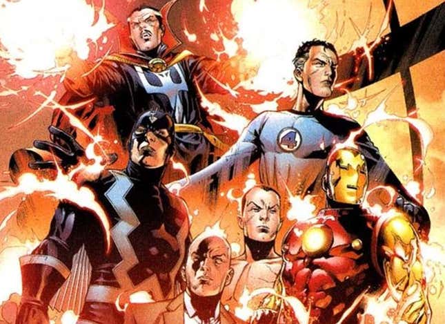 Imagen para el artículo titulado Todo lo que necesitas saber sobre los Illuminati, el nuevo club secreto de superhéroes en el MCU