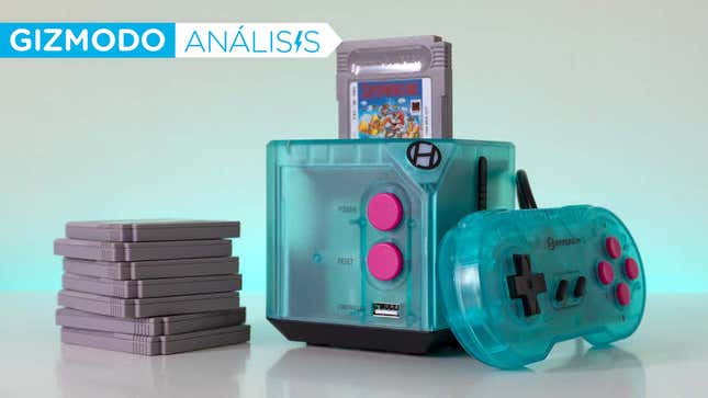 Imagen para el artículo titulado Este pequeño cubo permite jugar a juegos de Game Boy y Game Boy Advance en tu televisor