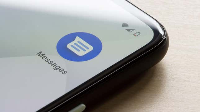 Image for article titled Stop This Google Messages Bug From Draining Your Android&#39;s Battery