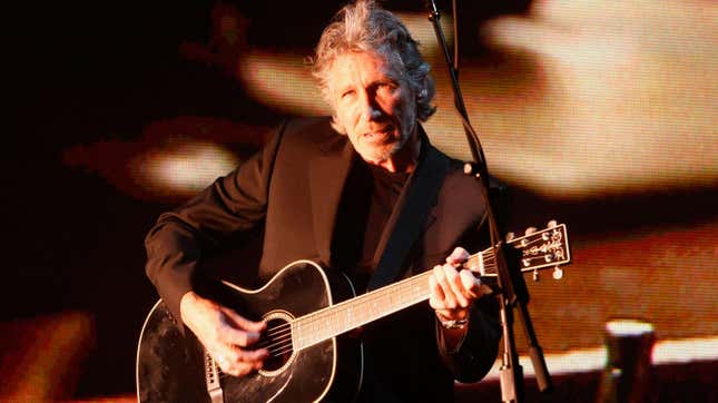  Roger Waters at Coachella on April 27, 2008. 