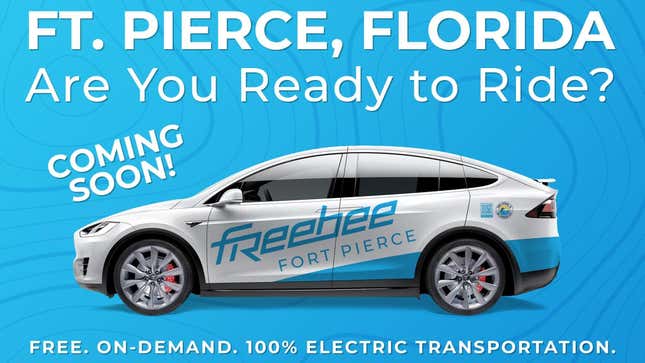 Image for article titled A Florida City Is Spending $400,000 on Teslas to Shuttle People For Free