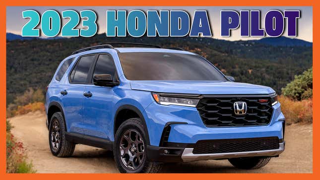 The 2023 Honda Pilot Has a Tough New Look
