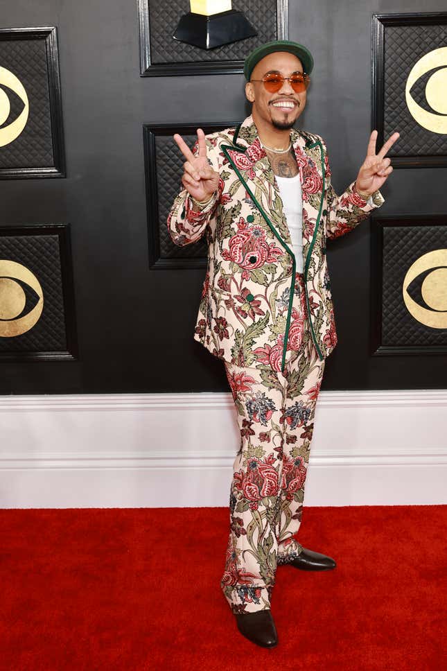 LOS ANGELES, CALIFORNIA - FEBRUARY 05: Anderson .Paak attends the 65th GRAMMY Awards on February 05, 2023 in Los Angeles, California. 