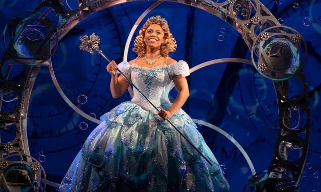 Image for article titled Brittany Johnson Debuts as Wicked’s First Full-Time Black Glinda