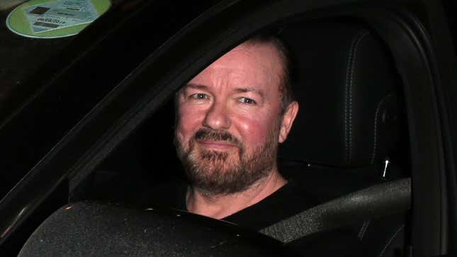Image for article titled The Problem With Ricky Gervais&#39;s Jokes Isn&#39;t Just That They&#39;re Bigoted--They&#39;re Also Not Funny