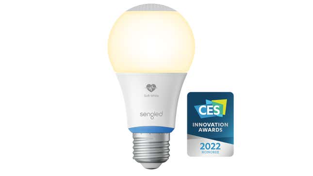 A photo of the Sengled smart bulb