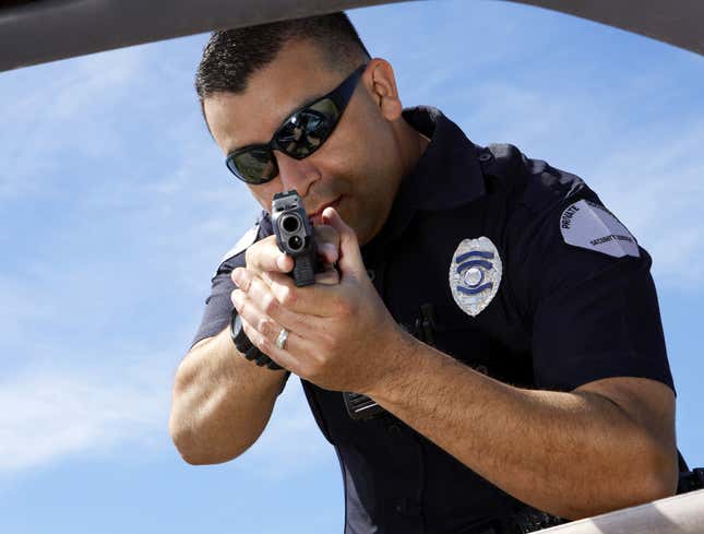 Image for article titled Gun-Wielding Carjacker Demands Driver Exit Vehicle And Stop Writing Down Badge Number