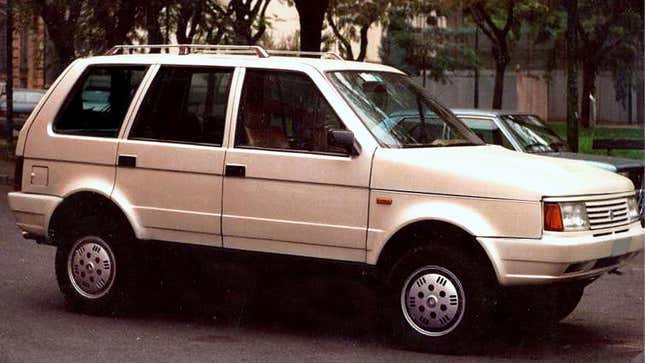 A photo of the La Forza Italian SUV. 