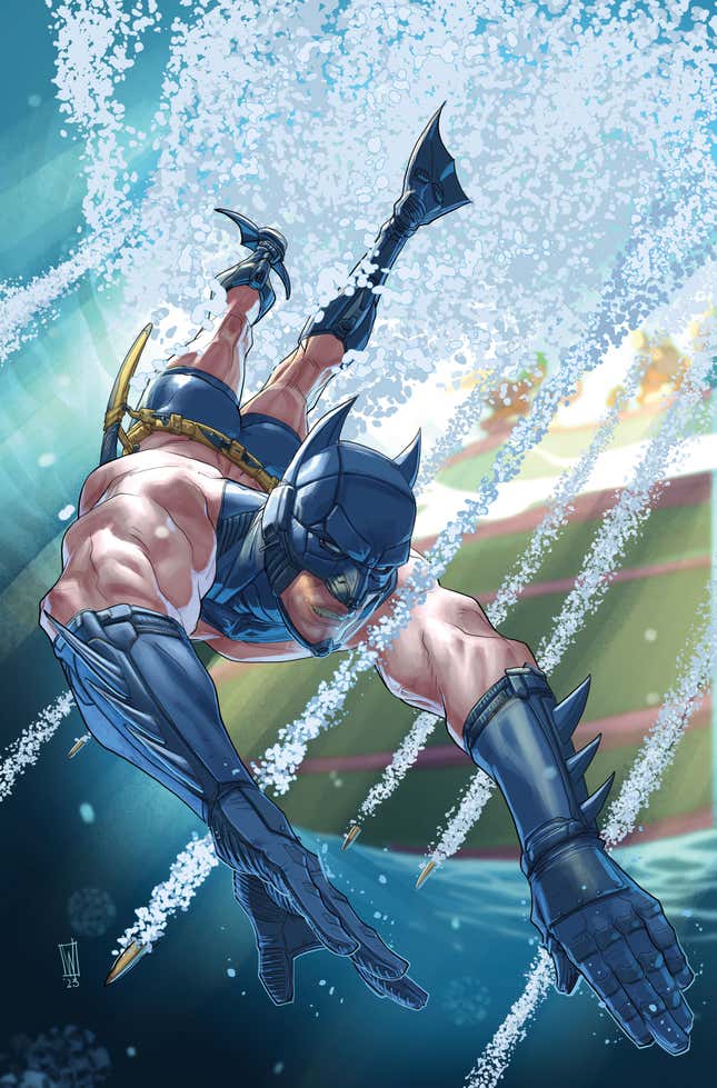 Image for article titled DC Comics&#39; Wonderful Swimsuit Covers Are Sexy and Tasteful