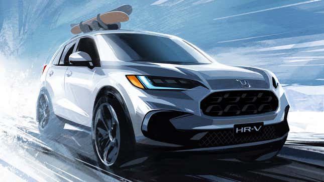 Image for article titled The 2023 Honda HR-V Wants You To Think It Can Go Places And Do Things