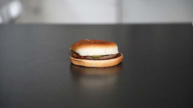 Image for article titled Look What Happens When You Leave A McDonald’s Hamburger Out On A Counter For A Year