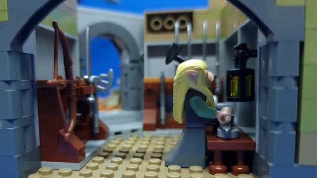 Image for article titled Lego's Huge Rivendell Set Is as Epic a Feat as the Lord of the Rings Movies