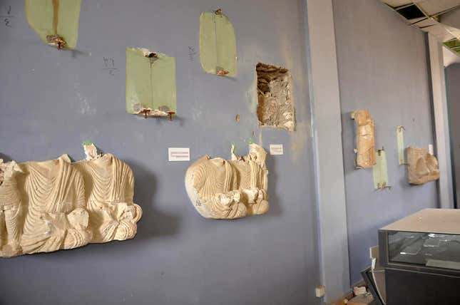 Inside the museum, March 27 2016.