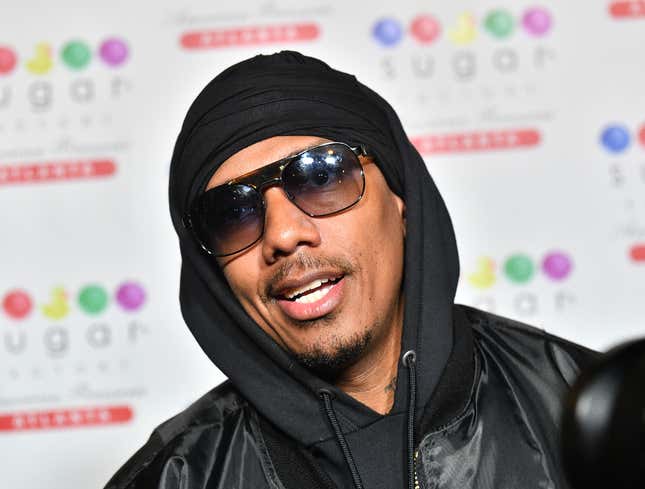Image for article titled Nick Cannon Announces He’s About To Cum If Any Nearby Women Want Kids