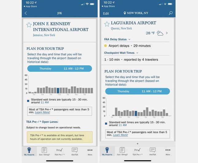 airport security tips 4. MyTSA App: Get the Latest Information and Updates