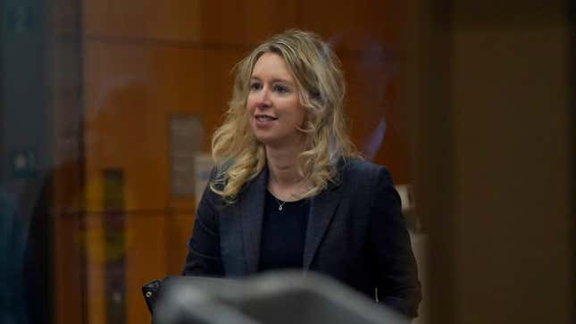 Elizabeth Holmes in federal court on Oct. 17, 2022