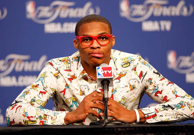 Image for article titled &#39;The Crip Arena?&#39;: Russell Westbrook Isn&#39;t the Only One Confused by Staples Center&#39;s $700 Million Name Change