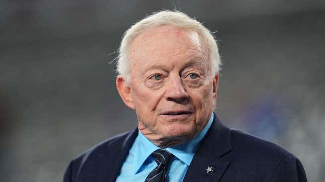 Image for article titled Why Should We Believe One Word Coming Out of Jerry Jones&#39; Mouth?