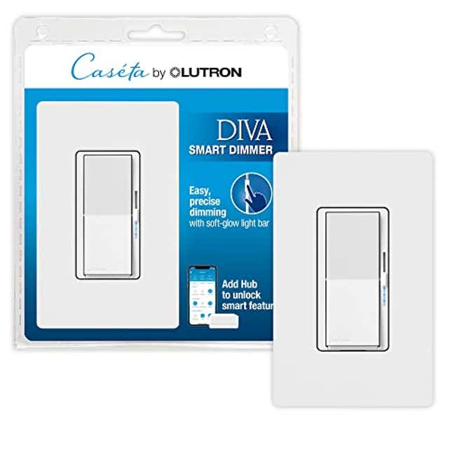 Image for article titled Get Smart with Lutron Diva Dimmer Switch: 13% Off Today