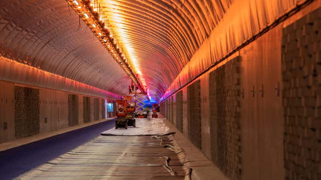 Image for article titled World's longest bicycle tunnel to open in Norway next month