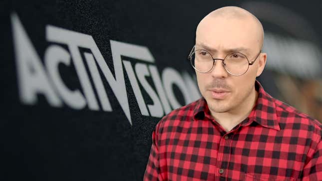 YouTube music critic Anthony "The Needle Drop" Fantano is superimposed on the Activision logo.