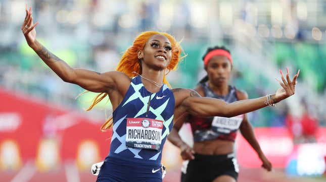 Sha’Carri Richardson will get a chance to show what she can do against Jamaica on Saturday.