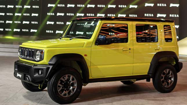 Image for article titled A Suzuki Jimny EV Is Part of Suzuki's Plan for World Domination by 2030