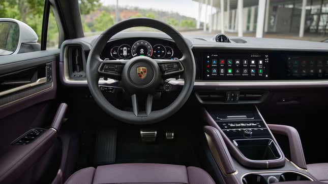 2024 Porsche Cayenne S E-Hybrid interior cabin