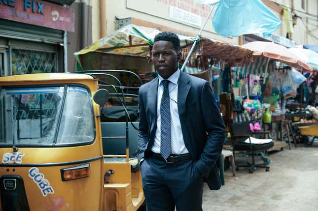 Toheeb Jimoh as Tunde Ojo in The Power, a good boy who must be protected