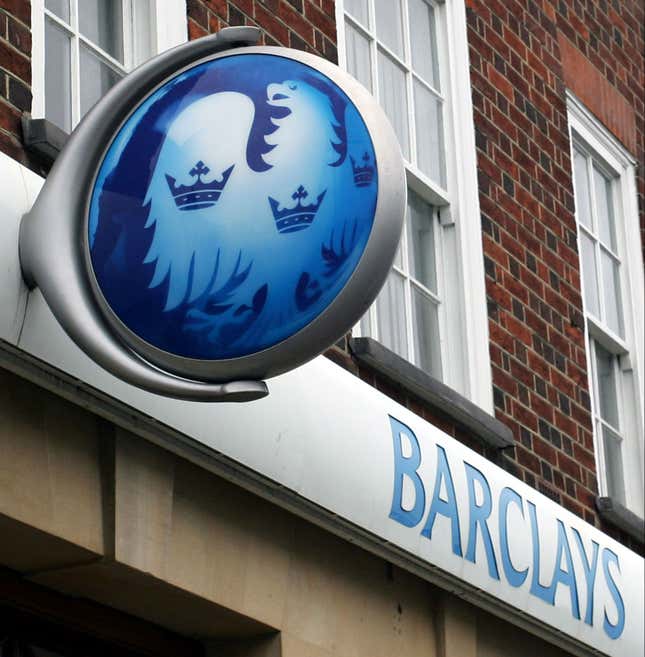 Embattled Barclays
