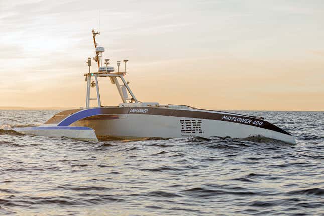 small unmanned boat