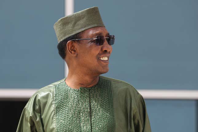 Chad president Idriss Deby