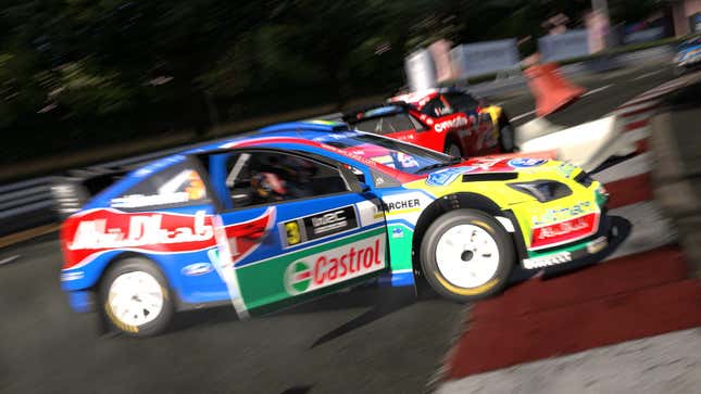 Gran Turismo 5 (2010) was the first game in the series to depict visual damage, but only the World Rally Championship-class rally cars received the fullest level of damage, losing doors, hoods, and other body panels.