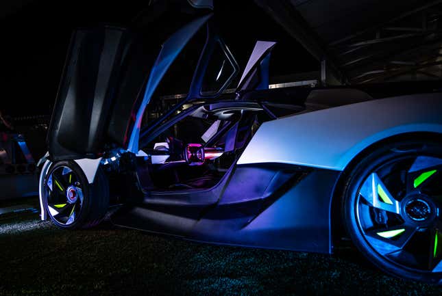 Image for article titled Wyclef Jean Apparently Made an All-Electric Supercar