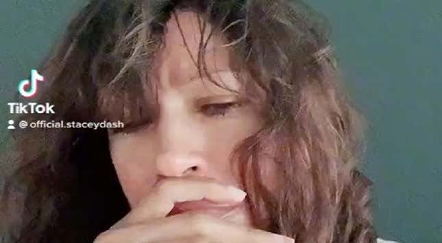 Image for article titled For Some Reason, Stacey Dash Dramatically Mourns DMX's Death A Year Late