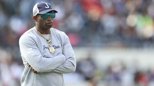 Deion Sanders announced he is leaving Jackson State for Colorado.