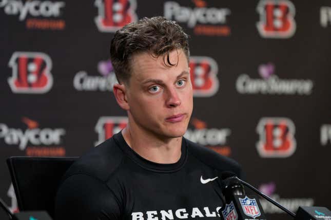 Image for article titled Joe Burrow and the Bengals have an even bigger problem than starting the season 0-2