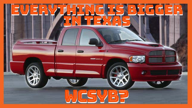 What Car Should You Buy: Everything is Bigger In Texas