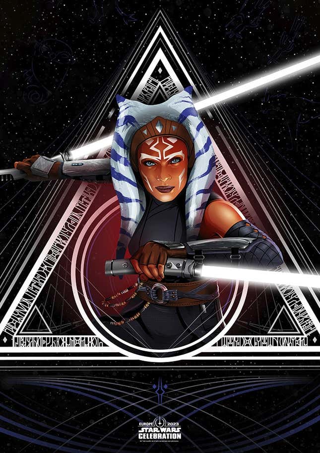 Image for article titled The Star Wars Celebration 2023 Art Show Is Full of Sights, Delights, and Ahsoka