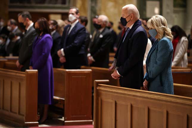 Image for article titled Biden May Be Banned From Receiving Communion in Church for Supporting Abortion Rights