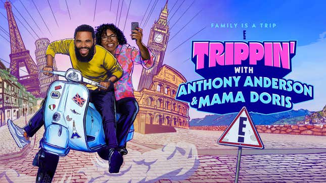 Image for article titled Anthony Anderson, Mama Doris Go To Europe in New Show on E!