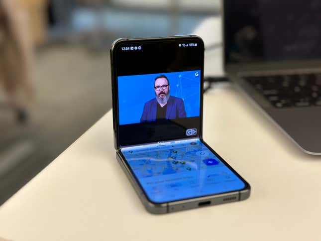 Image for article titled Galaxy Z Flip 5: First Thoughts on Samsung&#39;s New Clamshell Foldable
